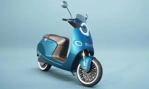 Platum E-Moped 500 - phiên bản xe máy của ôtô Fiat 500