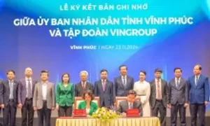 Vĩnh Phúc và Vingroup ký hợp tác chuyển đổi xanh